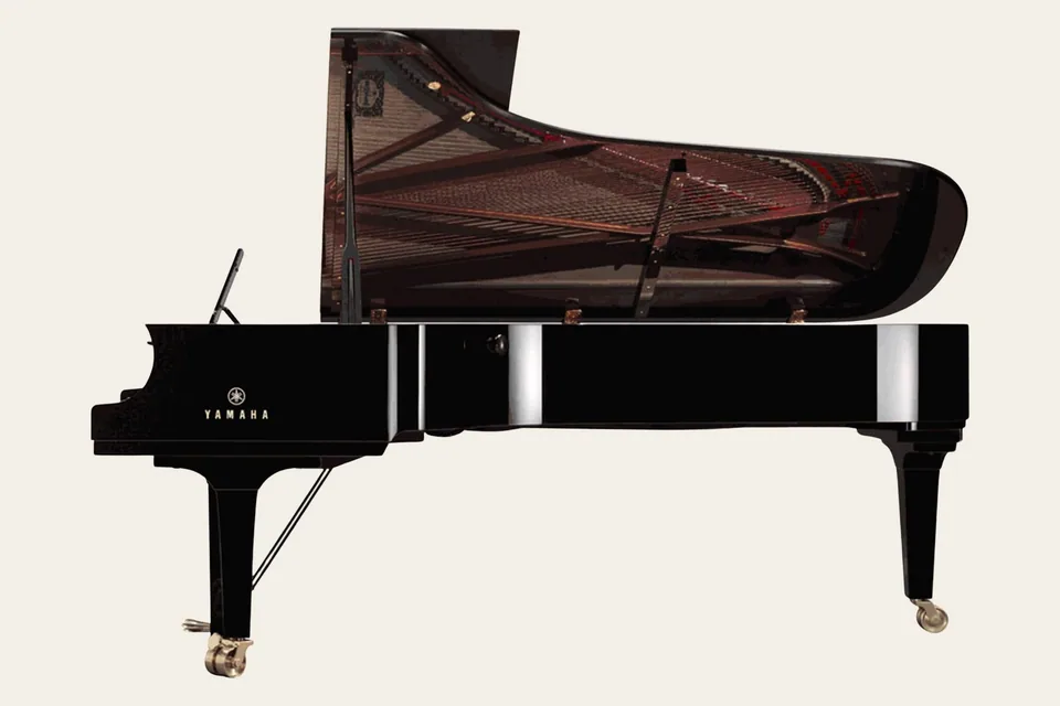 Eden, a Yamaha CFX concert grand piano in polished ebony